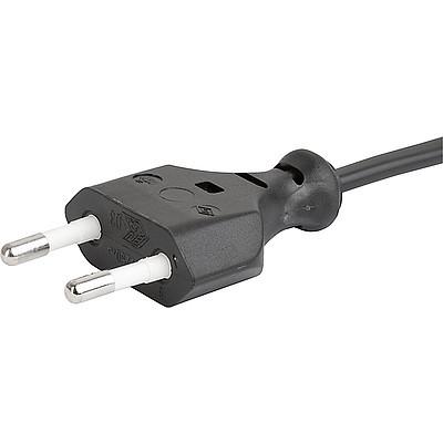 6051.0015  EU Power Cord with IEC Connector C7, Straight
