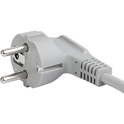 422u  Power Supply Cord with Shako Power (Mains) Plug, Angled