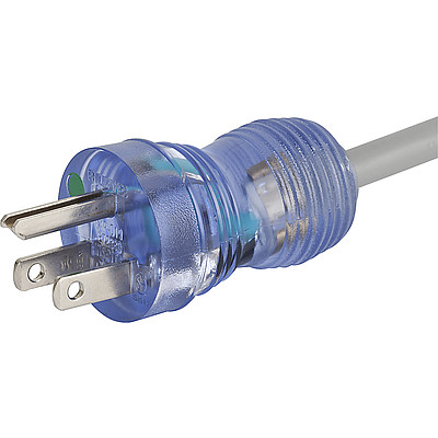4300.0920  Power plug North America transparent