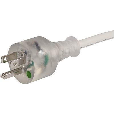 6051.2121  Power plug North America transparent