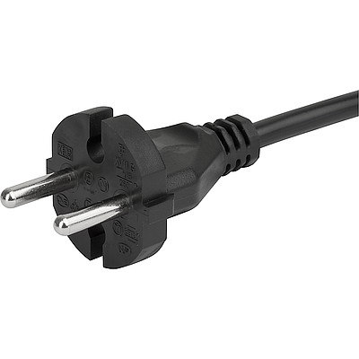 6052.0039  Power plug EU black