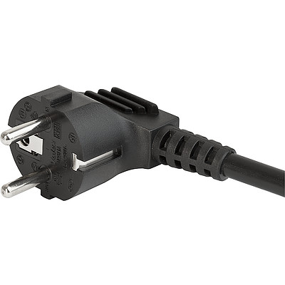 3-100-965  Power plug EU black