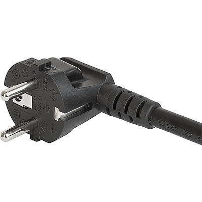 6051.5001  Power plug EU black