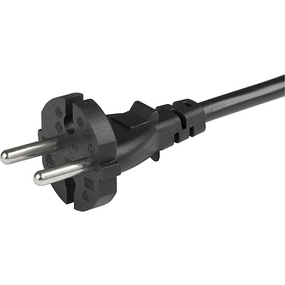 6051.2803  Netzstecker EU schwarz