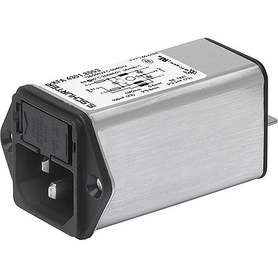 KFA Screw-on mounting from front side Version with ground line choke without voltage selector en IM0013977