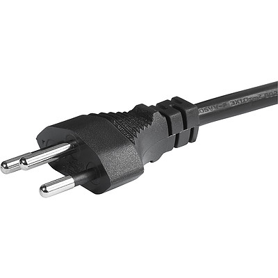 6011.0215  Power plug Switzerland black