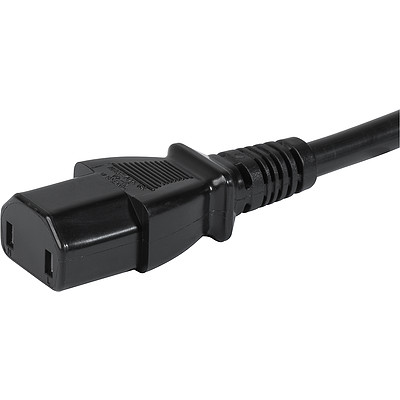 3-101-170  IEC Gerätesteckdose C17 schwarz