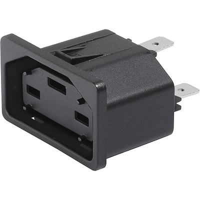 GS21  GS21 socket-outlet with snap-in mounting for 400 VDC systems up to 2.6 kW