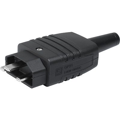 GP21  GP21 rewireable cord plug for 400 VDC systems up to 2.6 kW