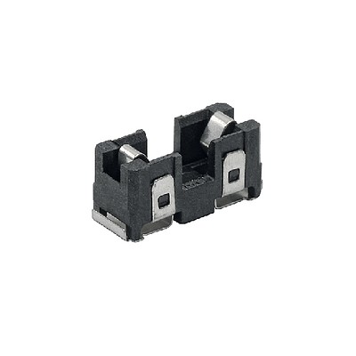 OMH 125  Open fuse holder black