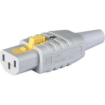 4783  IEC Connector C13 grey