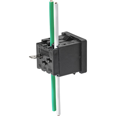 NR010  NEMA line Outlet 5-15R, Snap-in Mounting, Front Side, IDC- or Quick-connect Terminal