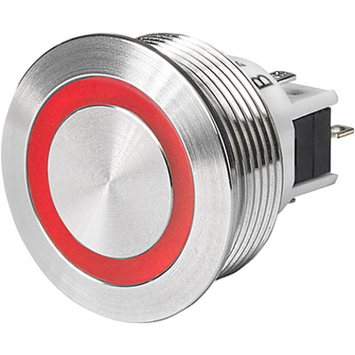 MSM II  Push button Ring illumination red