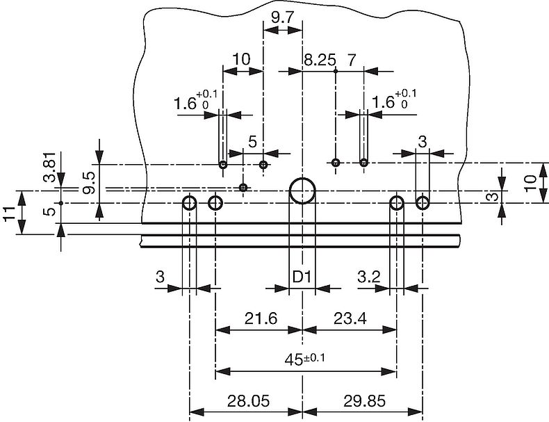 CMF3 - IEC Appliance Inlet C6 with Line Switch 1-pole