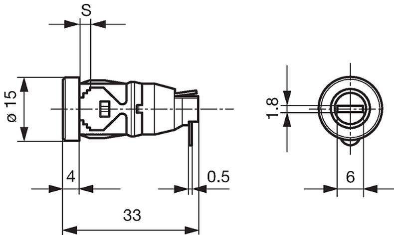 FEF_Massbild_Mehransicht_snap_in_gerade_Dfläche