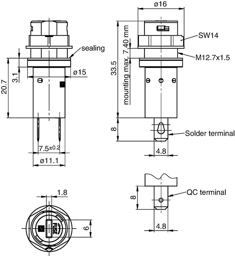 FPG2_Massbild_Mehransicht_IP67