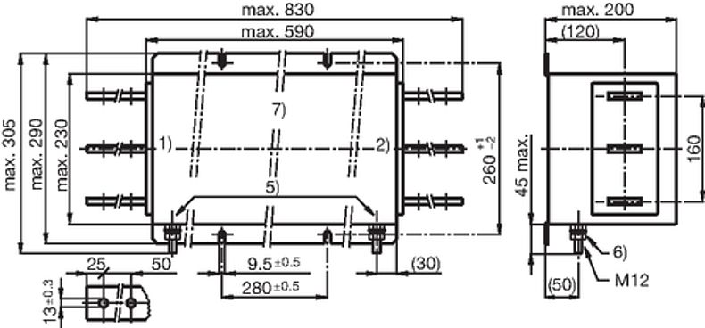 FMAC_Massbild_Gehäuse_74-K