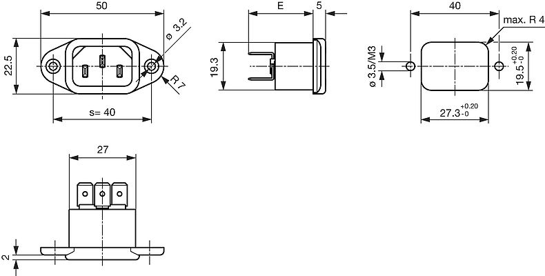 6061_Massbild_1_Senkloch_40