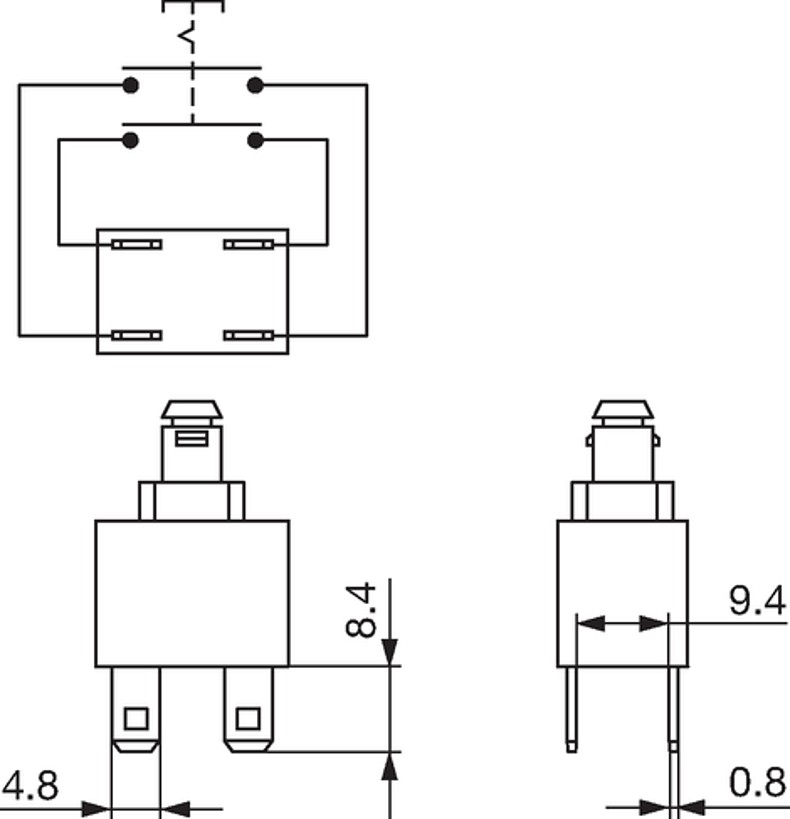 MSM_LA19_MSM_LA22_Kontaktbelegung_zweipolig