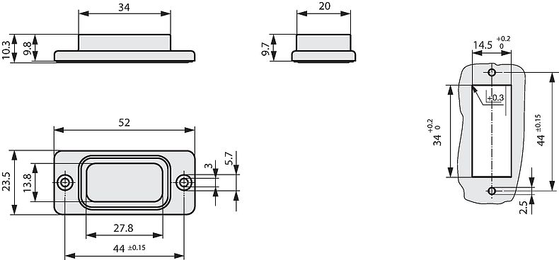 TA35_Wippe_Massbild_1_pole_Zubehör_CZZ11