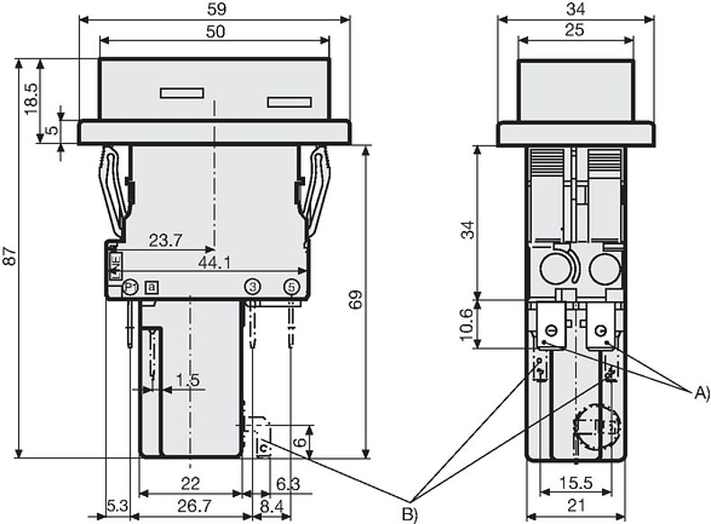 TA45_Massbild_2P_Drucktaste_US_SB_FS