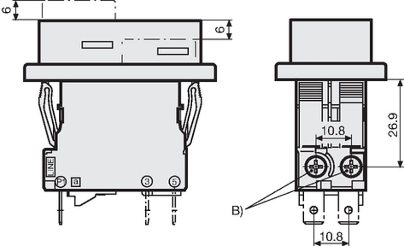 TA45_Massbild_2P_Drucktaste_SB_SA
