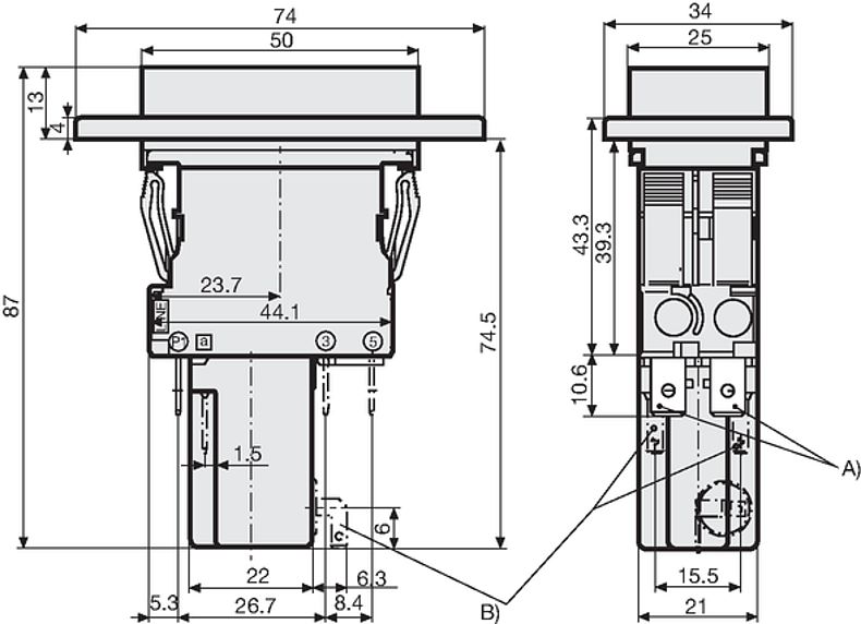 TA45_Massbild_2P_Drucktaste_US_FB_FS