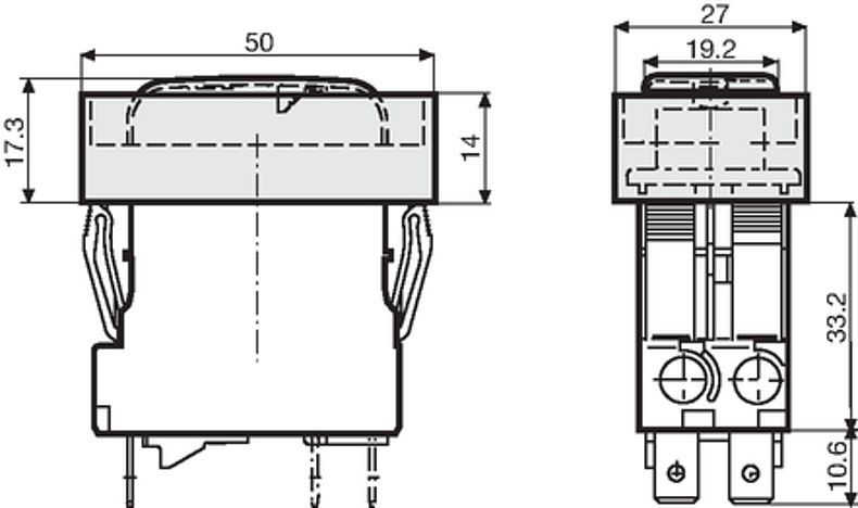 0104U - IEC Connector C19, Rewireable, Straight