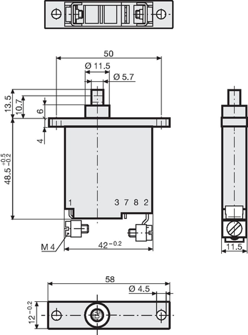 TMx12_112_Massbild_Flanschbefestg_Schraubanschluss