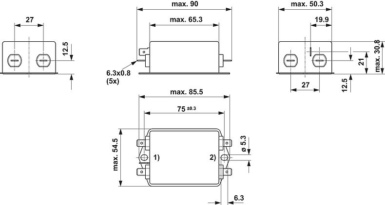 FMAB_NEO_Massbild_Case_PI_Steckanschlüsse