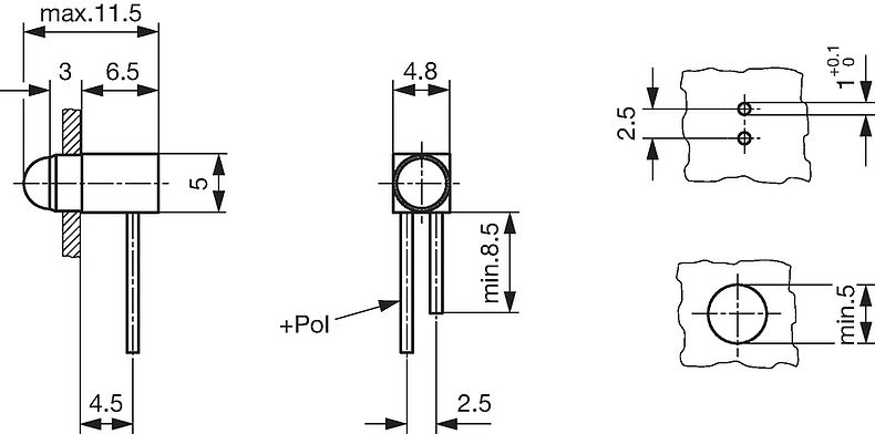 SRL_Massbild_3mm_LED_vertikal_Seite