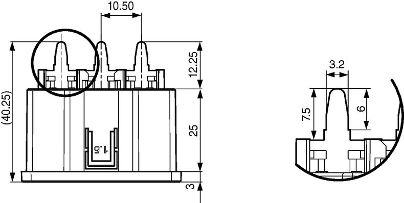 GS21_Massbild_Mehransichten_Leiterplattenanschlüsse mit Absatz