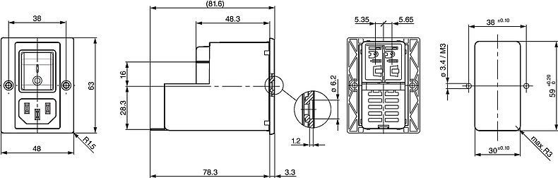 DG12_Massbild_Schraubversion_B_IP40