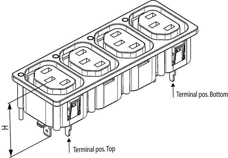 4750_Massbild_Hight Socket_Terminal