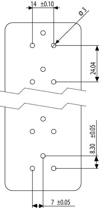 4750_Drilling diagram_L_N_PE individual