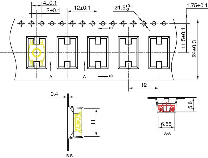 TCS6F_LZ-830_Gullwing_H4_9_H_5_2_Packaging