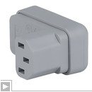 4012, SGE GST, PG07, G-Steckdose 10A/für Kabel